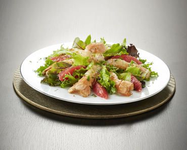 Salade de langoustines et pamplemousse Salade de langoustines et pamplemousse