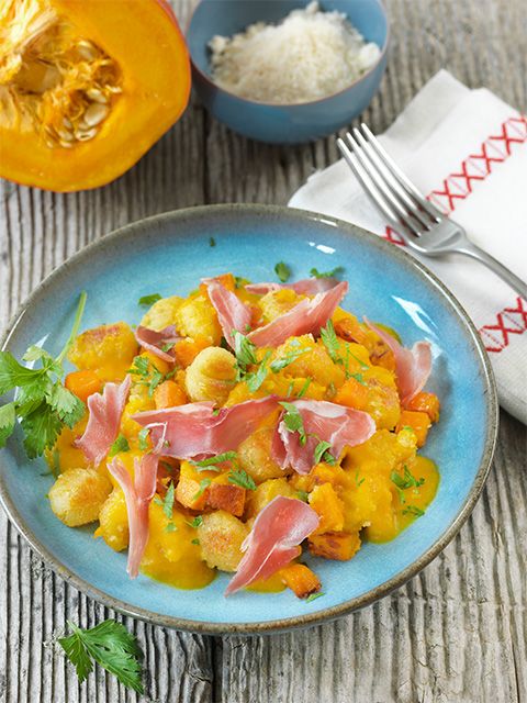 Gnocchis et sauce à la courge Gnocchis et sauce à la courge