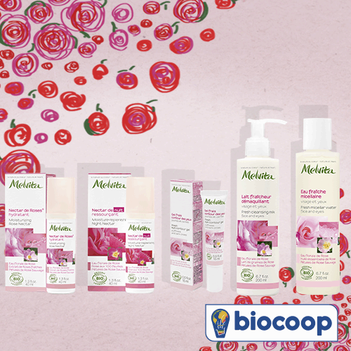 Les cosmétiques du mois d'Avril : la gamme Nectar de roses de Melvita Les cosmétiques du mois d'Avril : la gamme Nectar de roses de Melvita
